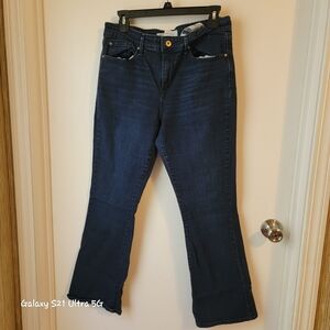Levi's Dark Wash Boot Cut Jeans